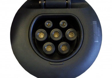 EV charging socket Type 2 female (charger side) without lock