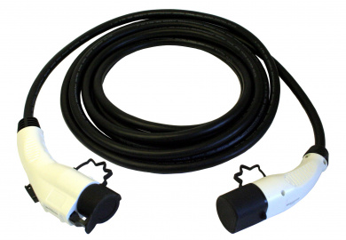 EV charging cable Type 1 - Type 2, 32A, 1-phase, 10m
