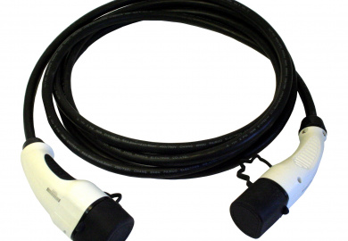 EV charging cable Type 2 - Type 2, 32A, 3-phase, 10m