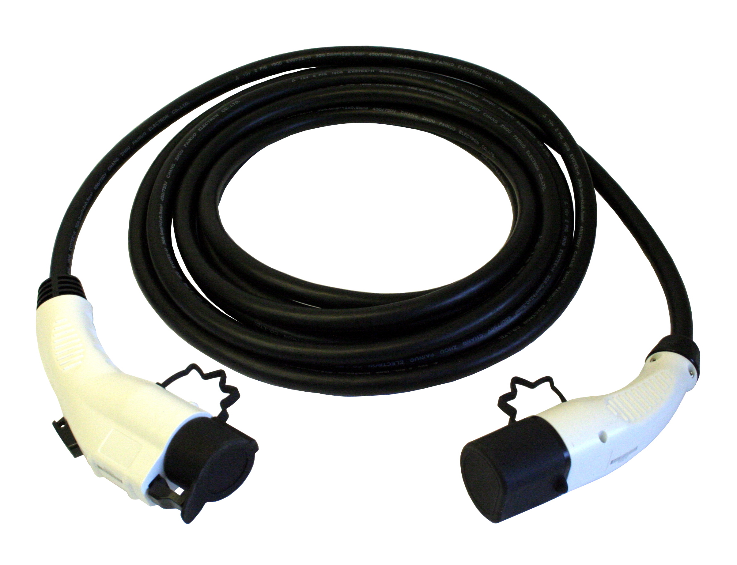 EV charging cable Type 1 - Type 2, 32A, 1-phase, 10m