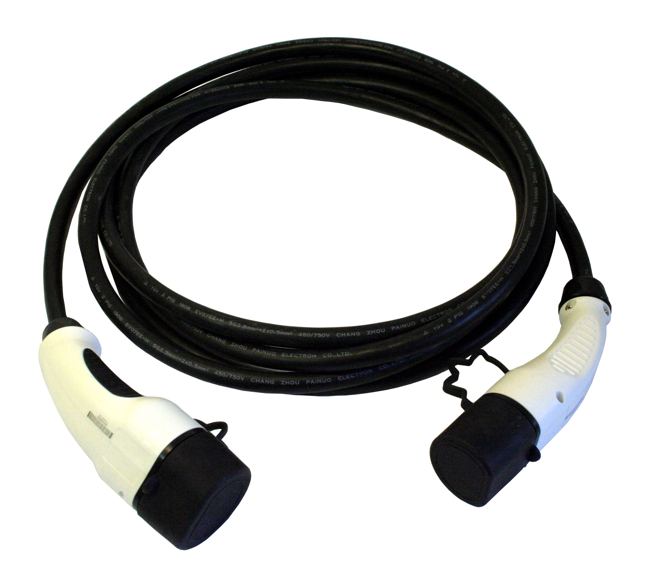 EV charging cable Type 2 - Type 2, 32A, 3-phase, 10m