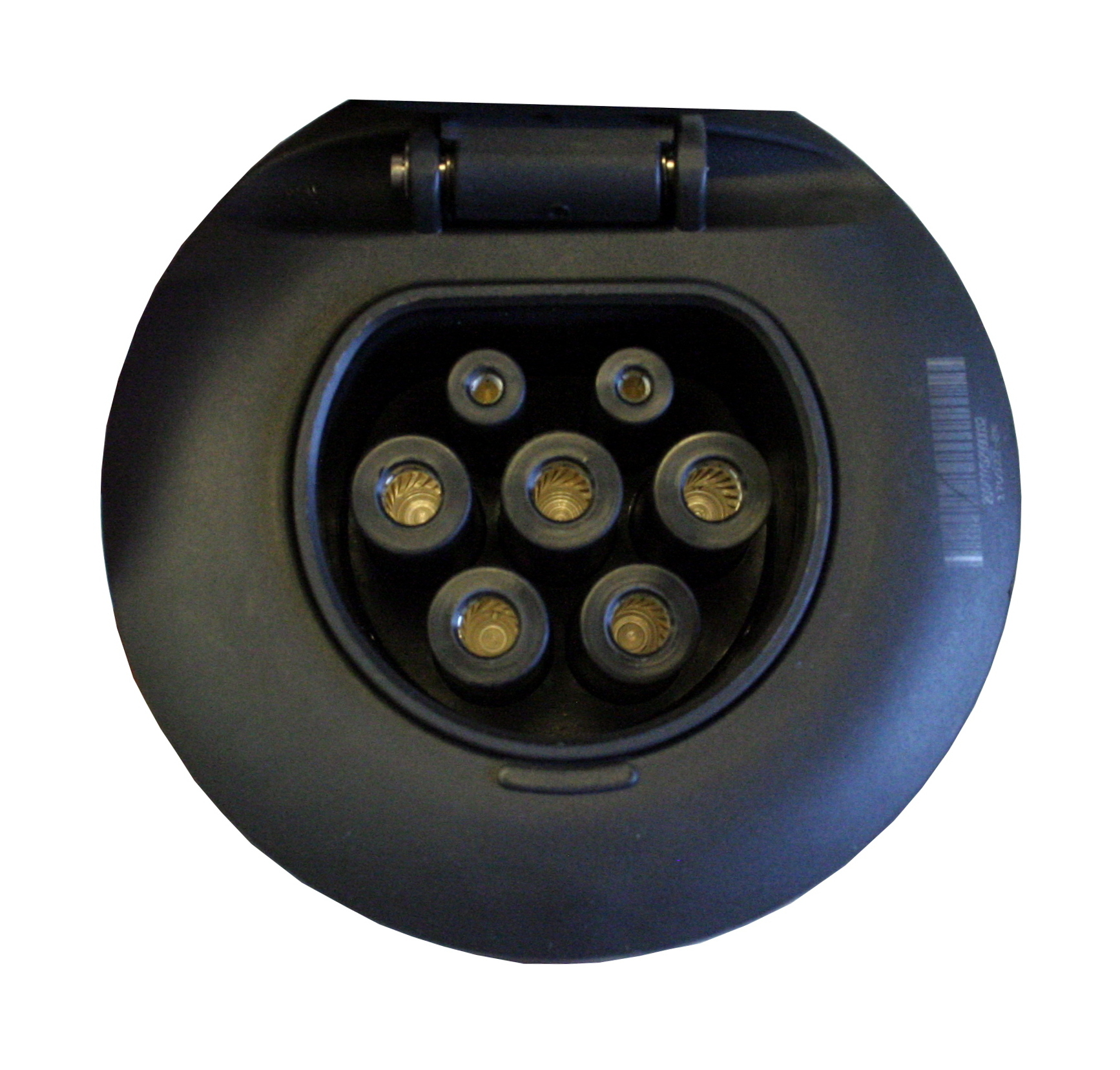 EV charging socket Type 2 female (charger side) without lock