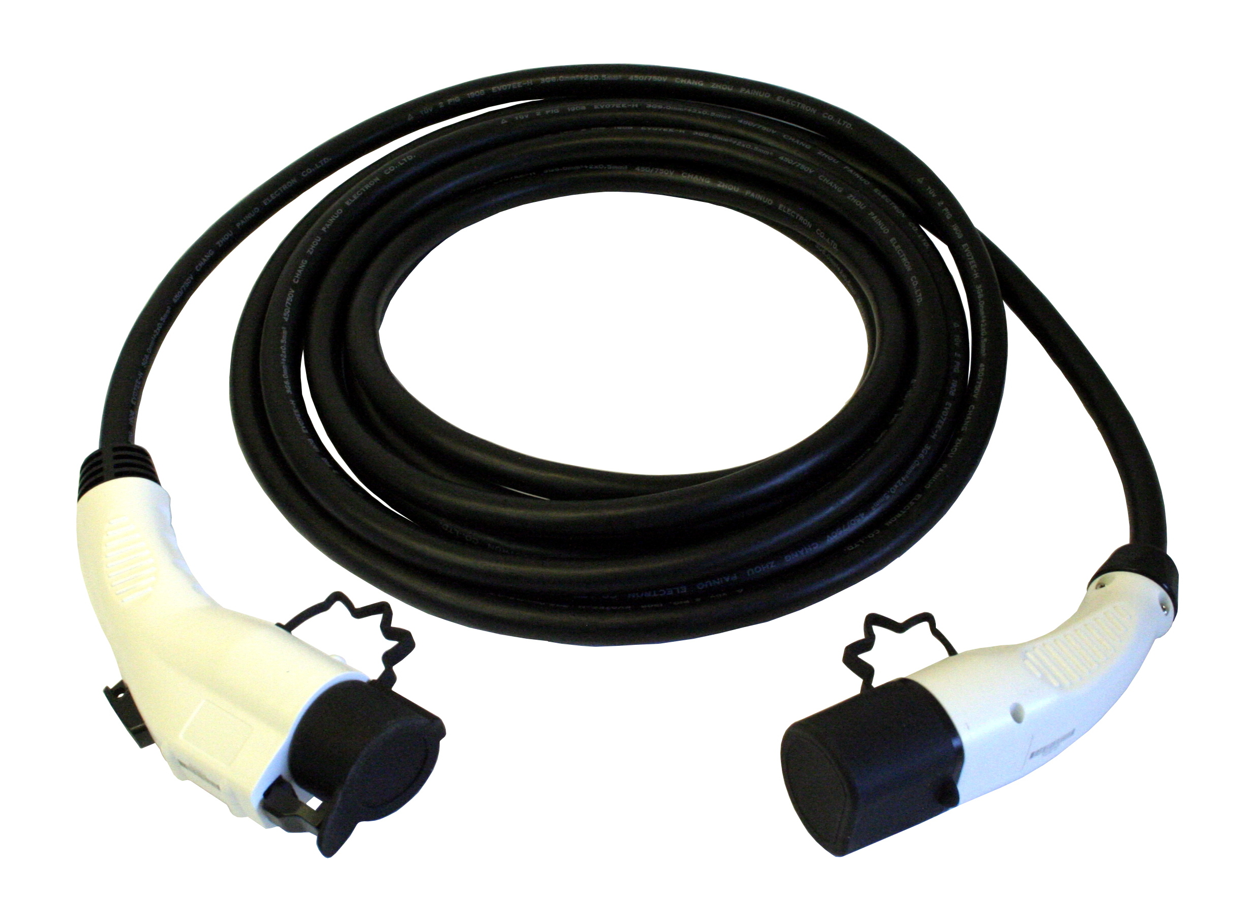 EV charging cable Type 1 - Type 2, 32A, 1-phase, 5m