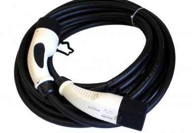 EV charging cable Type 2 - Type 2, 32A, 1-phase, 10m